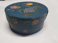 Vintage Dutch Painted Cheese Box