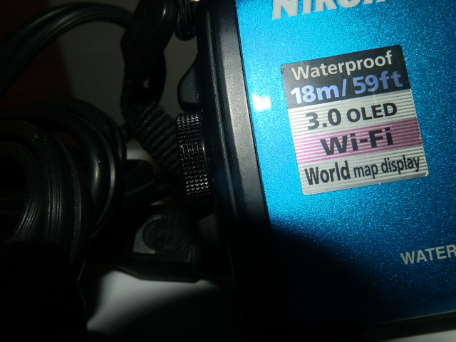 Nikon COOLPIX AW110 16.0MP Water/Shock Proof GPS Digital Camera in Cameras & Camcorders in Dartmouth - Image 3