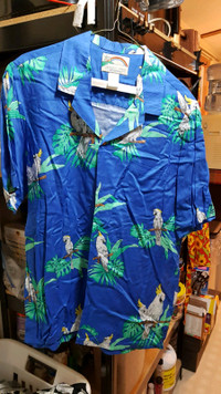 Mens Genuine Hawaiian clothing shirts bought in Hawaii