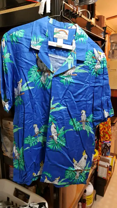 Mens Genuine Hawaiian clothing shirts bought in Hawaii, View more