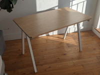 Desk Table Bureau 47¼x27¾x29¾ Custom Beech Wood