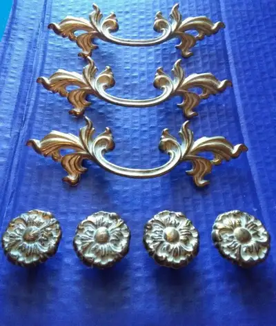 Vintage Brass Cabinet Door Handle Pulls, View more