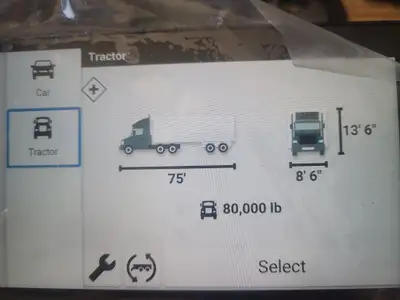 2026 Garmin GPS Truck Navigator. Comes with 1 year manufactor warranty. SANDLEWOOD/ CHINGCOUSY.