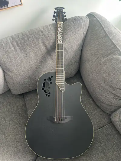 2008 ovation mick Thomson MT-37 acoustic rare, View more