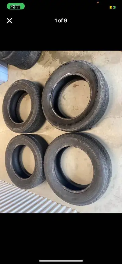 4 225/65/17 Michelin X ice snow tires. Great for winter snow set. Has tread death and life left in t...