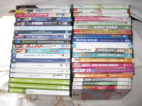Tons of Fitness/Workout/Health/Yoga/Pilates dvds-$5 EACH