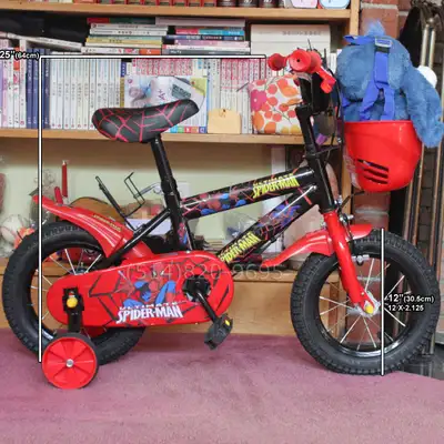 Vélo enfant 12" bmx avec leviers de freins à main FLAMBANT NEUVE, View more