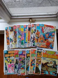 Superboy & Legion of Superheroes comic book lot of 19 books