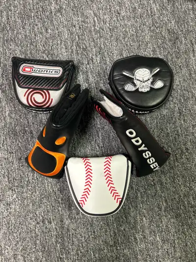 various putter headcovers, View more