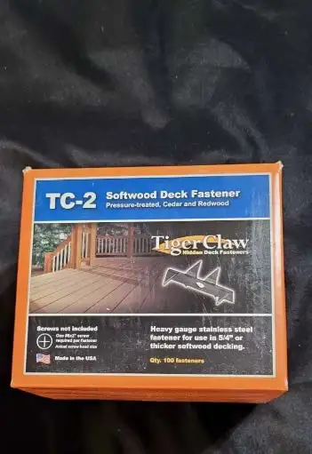 25$ pour le lot - Fixation cachée pour Terrasse en bois, View more