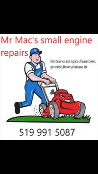Lawn mower maintenance and repairs