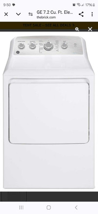 Almost new GE electric dryer for 300$