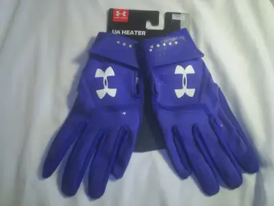 If You See This Ad, Yes It Is Still Available Under Armour UA Heater Youth Batting Gloves. Brand New...