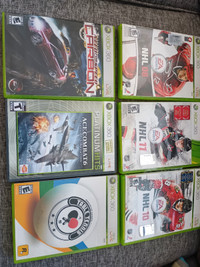 Xbox 360 Games Ace Combat Tennis $10 NHL $5