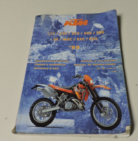 '99 KTM Owner's Handbook 125/200/250/300/380/SX/MXC/EXC/EGS