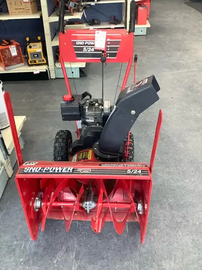 Sno-Power snow blower- CF 17, View more