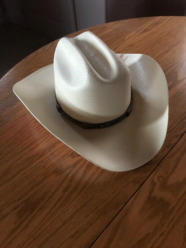 BRAND NEW STETSON  SHANTUNG COWBOY HAT SMALL in Men's in Leamington