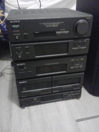 Sony Stereo & Speaker System with Amplifier and Tuner