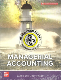 Managerial Accounting 13E + Connect Garrison 9781265772703