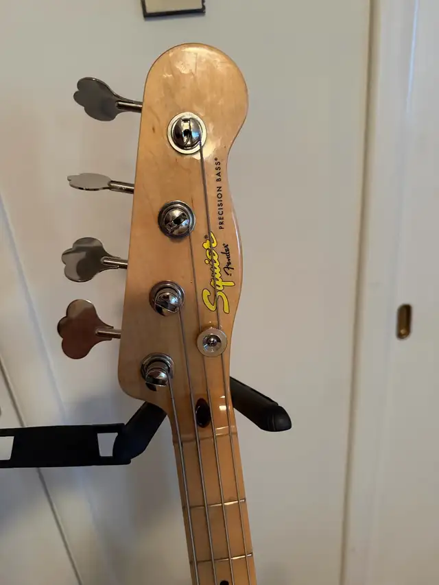 Fender Squier Bass Guitar in Guitars in North Bay - Image 5