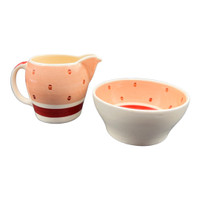 SUSIE COOPER PRODUCTION 1937 Creamer and Sugar Bowl Set