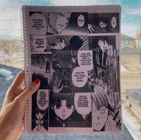 Custom Anime Manga Notebooks 