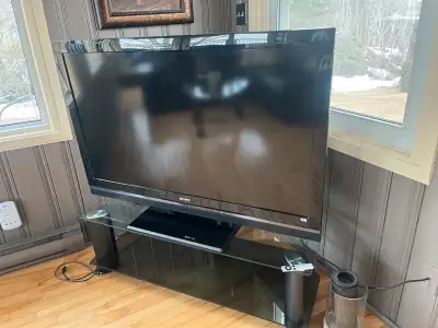 Selling 52" Sony Bravia TV with multiple inputs and ports (as shown in photos) . Condition of TV is...