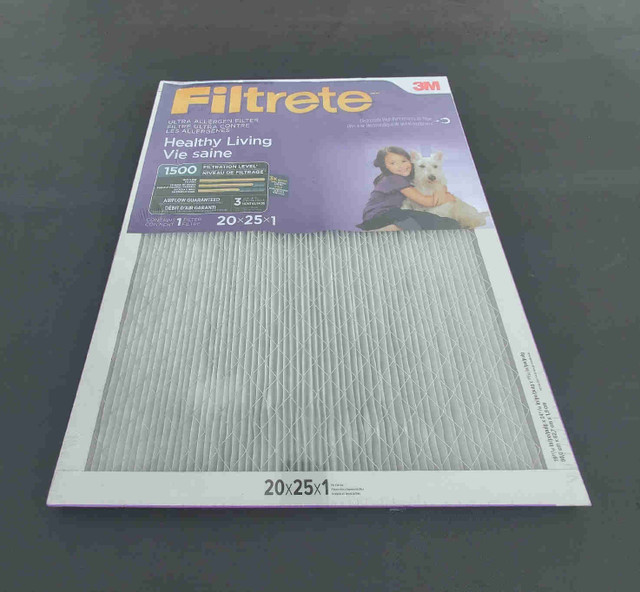 Brand New FILTRETE Furnace Filter  20" x 25" x 1" in Heating, Cooling & Air in Barrie