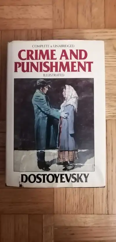 Crime and Punishment Dostoyevsky 1982 Illustrated Hardcover, View more