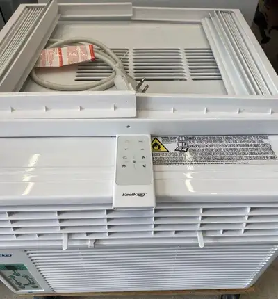KoolKing 10,000 BTU Window Air Conditioner , freshly serviced, includes all the installation hardwar...