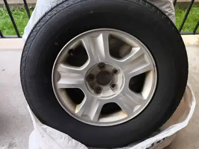 Set of 4 Ford Escape Alloy Rims 235/70R16 Pickup: Mavis and Bancroft or Woodbine and Hwy 7 Alloy Rim...