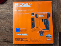 RIDGID 18V Cordless 3/8-inch Crown Stapler - R09897B - Tool Only