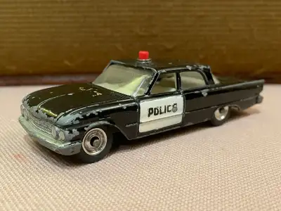 Dinky Toys 60’s Ford Farlane Police Car, View more