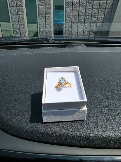 Marquise Cut Cubic ring, View more