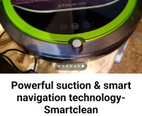 Powerful suction & smart navigation technology vacuum