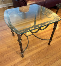 Glass End Tables (set of 2)