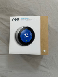 Nest thermostat 3rd generation for sale 