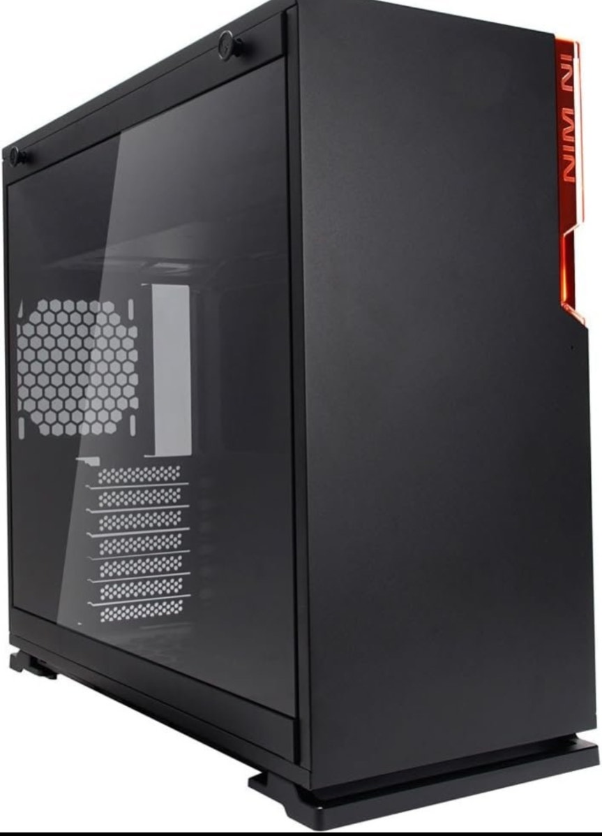 In Win 101 Black ATX Mid Tower Gaming Computer Case | Desktop Computers ...