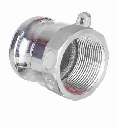 EASTRANS Aluminum Global Type A Cam and Groove Hose Fitting, 1.5, View more