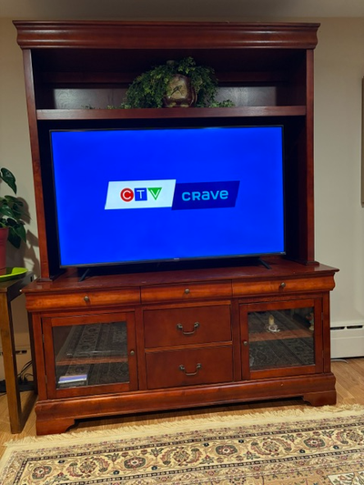 Large Cherrywood entertainment centre/tv stand, View more