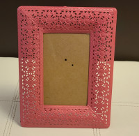 Cadre rose - Pink frame (4" x 6")