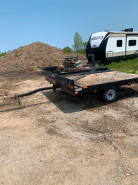 Snow mobile trailer