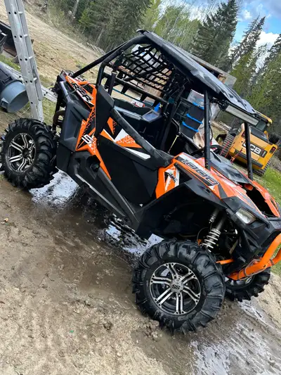 2017 RZR S 100 Would like to teade for a can am renegade/outlander 1000 Upgrades: ful HMF exhaust sy...