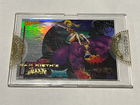 THE MAXX WIZARD MAGAZINE 1993GOLD STAMPED SAM KEITH'S PROMO CARD