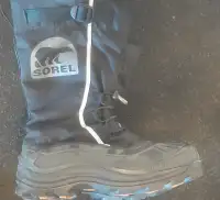 Mens Winter Boots - Sorel - Black - Size 12