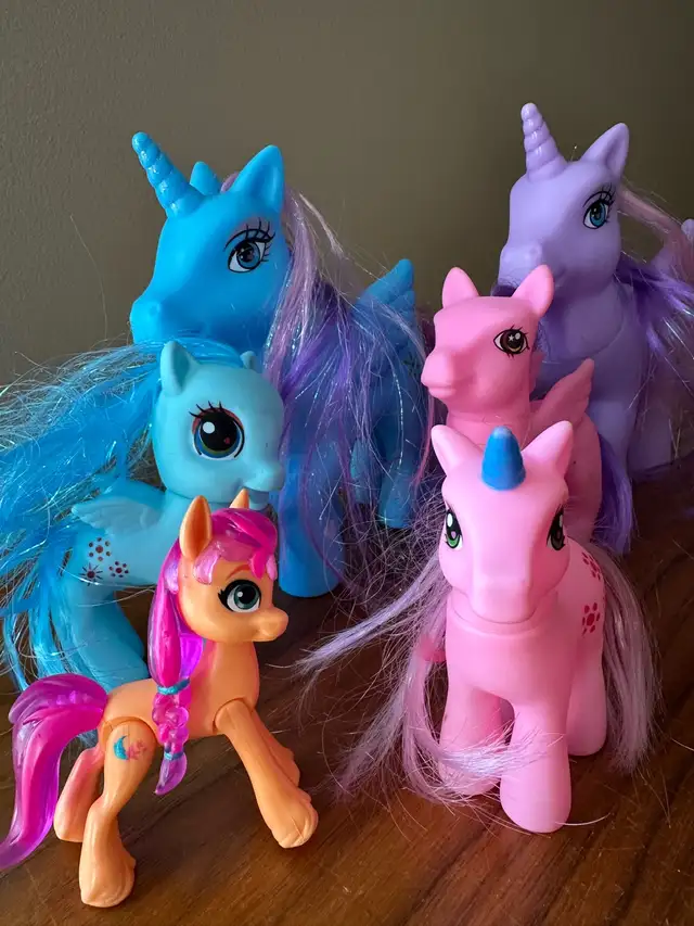 Off brand My Little Pony - 6 ponies