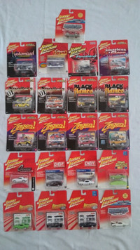 JOHNNY LIGHTNING SET OF 21 CARS SPOILERS ZINGERS MUSCLE CARS