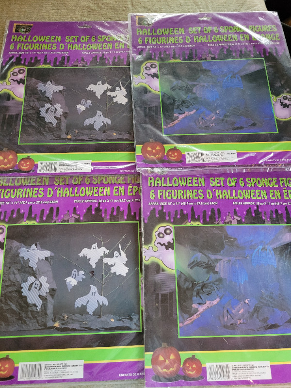 Outdoor/Indoor Halloween Decorations (EACH PKG) in Other in Markham / York Region