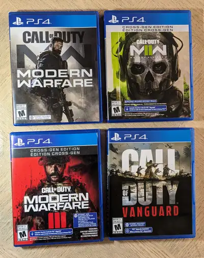CALL OF DUTY PS4/PS5 GAMES, View more