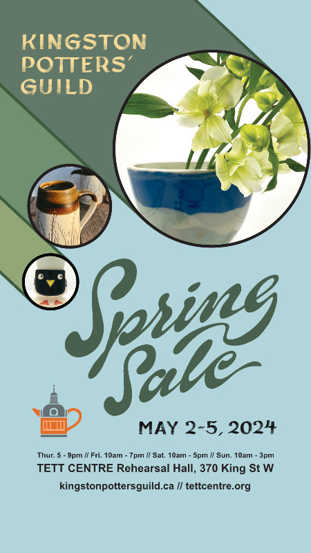 Kingston Potters' Guild — SPRING SALE 2024 — May 2-5, 2024 in Events in Kingston